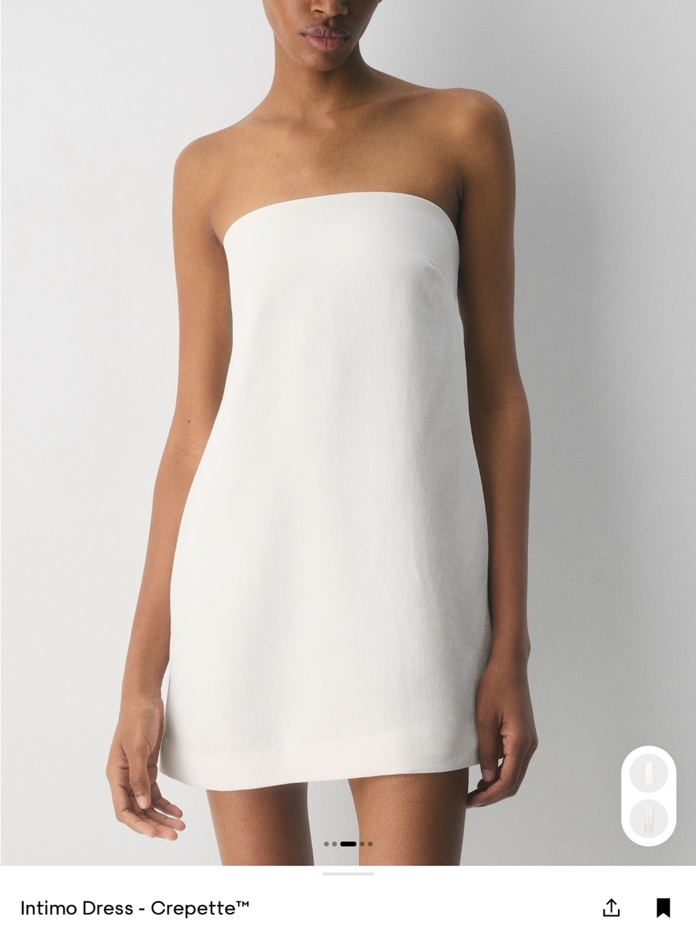 Aritzia Intimo Dress - Crepette Mini Dress